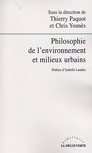 Philosophie de l'environnement et milieux urbains