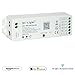 Mi Light RGBW RGBWW W/CW RGBCCT Controller Compatible with Amazon Alexa Voice Control, 2.4G Wireless 15A Led Strip Light WiFi APP Bridge Wireless Control Dimmer