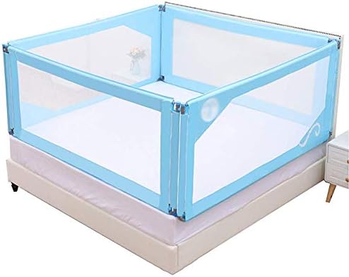 Dbscd 送料無料 激安 お買い得 キ フト ベビーフェンス赤ちゃん落下防止ベッドガードレールバッフル新生児幼児防止大きなベッドフェンスバッフル強くて丈夫 から作られた 色 四方フェンス Cm サイズ 180 190