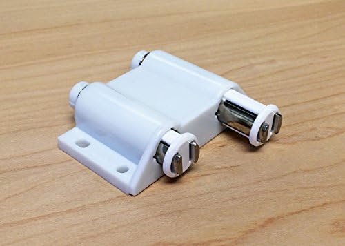 Double Touch Latch in White - 4 Pack