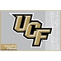 UCF Knights UCF STACKED LOGO 12" Vinyl Decal Central Florida Car Truck Sticker