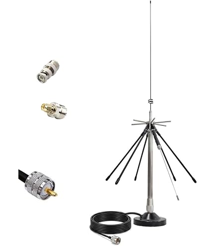 Amazon.com: D130NJ Diamond Antenna Super Discone Antenna