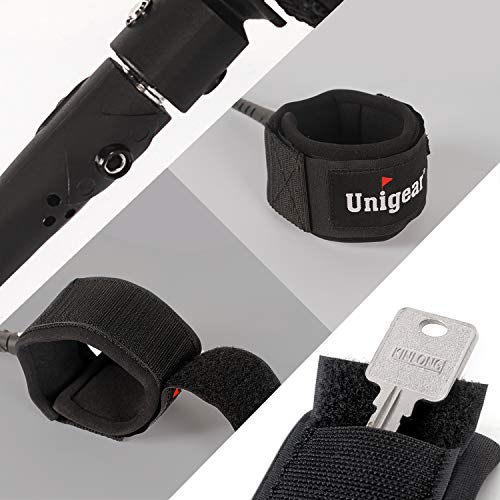 Unigear Premium SUP Leash 10' Coiled Stand Up Paddle Board Surfboard