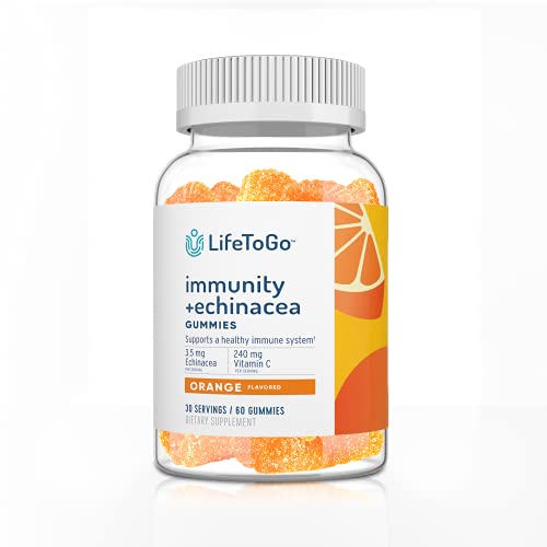 Vitamin C and Echinacea Gummies from LifeToGo Orange Flavored
