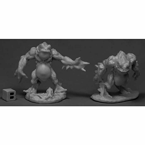 Reaper Miniatures Deep Ones Warriors (2)Â 77519 Bones Unpainted RPG D&D Figure