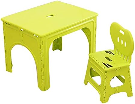 子供用のプラスチック製折りたたみテーブルと椅子セット 2つの椅子が付いている携帯用活動テーブル 1 7歳の幼児用ゲームテーブル 寝室 車 キャンプ 屋外の庭に適した Tarunniketanpublicschool Com