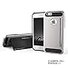 Caseguru Armor Guard Slim Fit Case for iPhone 6 PLUS / iPhone 6S PLUS (5.5 Inch) [STAND FEATURE] - Silver