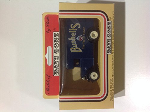 Vintage Lledo Models Of Days Gone Dennis Parcel Van Blue/Black "Bushells The Tea Of Flavor"