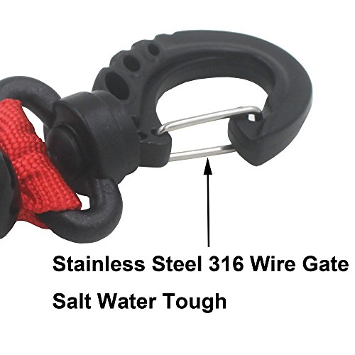 1-Piece-36-Inch-Deluxe-Red-Kayak-Paddle-Leash-Kayak-Rod-Leash-Tool-Lanyard-Fishing-Leash-SUP-Paddle-Leash-SUP-Leash