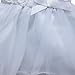 FEESHOW Infant Baby Girls' 3D Rose Flower Organza Party Wedding Christening Baptism Dress White 3-6 Months