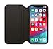 Apple iPhone X Leather Folio - Black