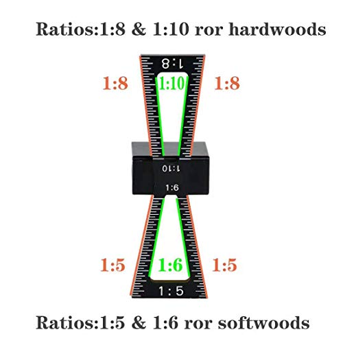 Newkiton Dovetail Jig Wheel marking Gauge Set with 1 Bearing Wheel