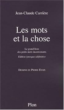 couverture de : Les mots et la chose