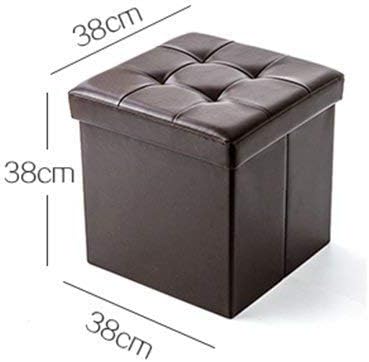 WFFF kann Menschen Leder Aufbewahrungshocker, Sofa Aufbewahrungshocker