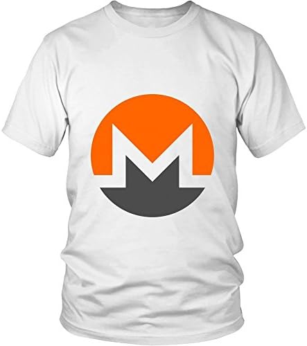 Monero T-Shirt - Official Monero Logo Support XMR Your Favorite Cryptocurrency