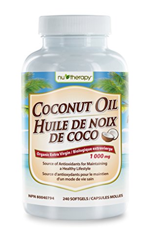 Nu-Therapy Coconut Oil,1000mg, 240 softgels Nu-Therapy Coconut Oil,1000mg, 240 softgels