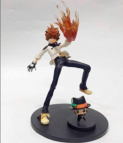 Katekyo Hitman Reborn! Reborn Sawada Tsunayoshi Action Figure Toys Doll Collection Cartoon Characters Model PVC Statue Collectible Desktop Decoration Crafts