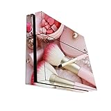 Pink Cosmetics Set Pattern Print Design Image Playstation 4 PS4 Console Vinyl Decal Sticker Skin by Trendy Accessories