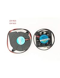 Ventilador de impresora 3D con ventilador de refrigeración de 12 V CC 40 x 10 50 x 15 extrusores (11.8 in) Eewolf