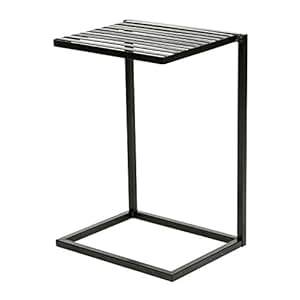 Amazon.com MyGift Slide Under Sofa Side Table Metal 