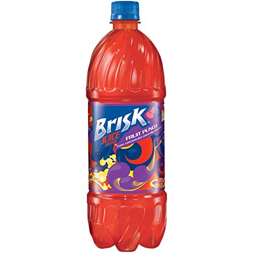 Fruit Punch 1 Liter 8 pack Brisk Grocery & Gourmet Food