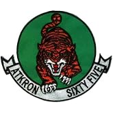 VA-65 Tigers Squadron Patch &ndash; Sew on