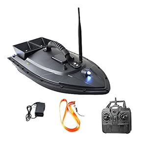 Meknic Fish Finder 2kg Bait Loading 2pcs Tanks with Double Motors 500M Remote Control Sea RC Fishing Bait Boat Unique Gift Idea