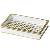 Diamond Lattice Soap Dish for Bathroom (5.3