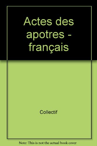 Actes d'Apôtres