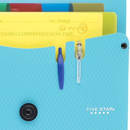 Five Star Expanding File Folder, 5Pocket Vertical Expandable File