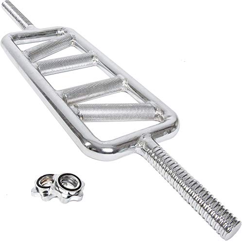 CP-Sports-Trizeps-Trainer-Hantelstange-30mm-Trizeps-Bizeps-Stange-Hantel-Rahmenhantel-inkl-Sternverschluss-oder-Schnellverschluss-Trizepsbomber