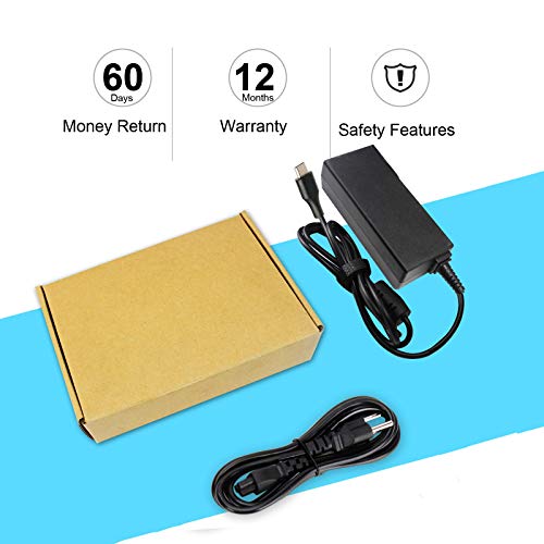 45W USB C Type C Laptop Charger for Acer Chromebook R13 11 13 15 311