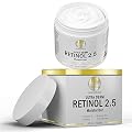 Best Retinol 2.5% Night Cream, HUGE 4 OZ Moisturizer for Face & Eyes - Best Anti Aging & Anti Wrinkle Firming Cream for Fine Lines, Wrinkles & Dry Skin, Natural Lotion with Vitamin C,E & Jojoba Oil