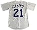 Santurce Crabbers #21 Roberto Clemente Puerto Rico Baseball Jersey White