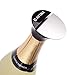 Avina Champagne and Wine Bottle Stopper - 100% Leakproof, Lies Flat in the Fridge - Simple yet Strong, and Easy to Lock in Place – Saver Cap Fits All Bottles by Expanding like Cork