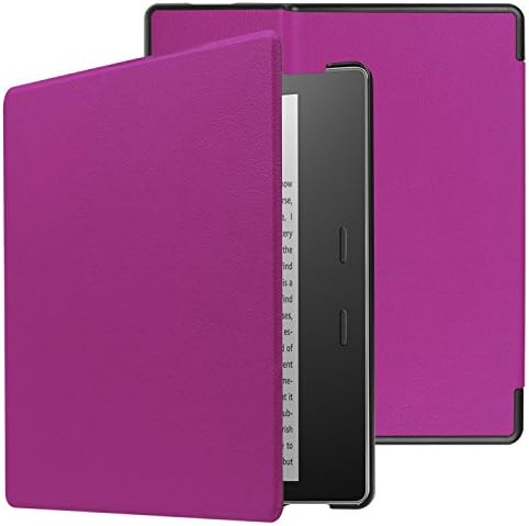 Ultra Slim Cover Case for All-New Kindle Oasis (9th Generation,2017 Release) with Auto Wake / Sleep Function for Kindle Oasis E-readers Tablet 7 inch (Purple)