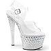 Pleaser Womens SKY-308CROSS/C/FT Sandals