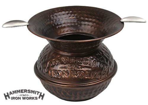 Hammersmith Iron Works 5" Spittoon Ashtray - Hammered Copper