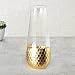 Carafe Wine Glass Pitchers 44 Oz, Gold Plated Decanter for Chilled Beverage Iced Tea Water, Holiday Gift