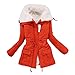 Soly Tech Women Lady Thicken Warm Winter Coat Hood Parka Overcoat Long Outwear Jacket