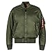 Alpha Industries MA-1 Bomber Flight Jacket - Fighter Pilot Flight Jacket