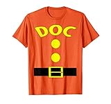 Doc Dwarf Halloween Costume Funny Gift Idea Doc Dwarf Top T-Shirt