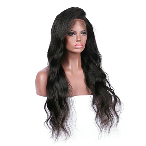 HOT SALE!!!WuyiMCurly Wig Glueless Full Lace Wigs Black Women Indian Remy Human Hair Lace, Heat Resistant Womens Fashion Natural Full Curl Wig For Women Cosplay Party Daily Use (Black) - Thumbnail 7