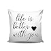 Hdecor Soft Velvet Square Decorative Throw Pillow Case Cushion Cover 18