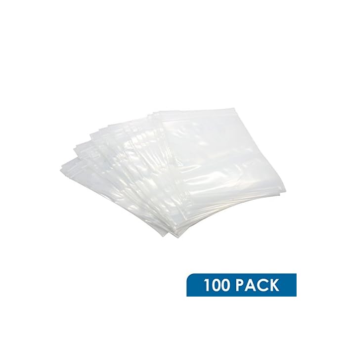Buy Rok Pack of 100 Heavy Duty 6" x 9" Resealable 4Mil Thick Plastic