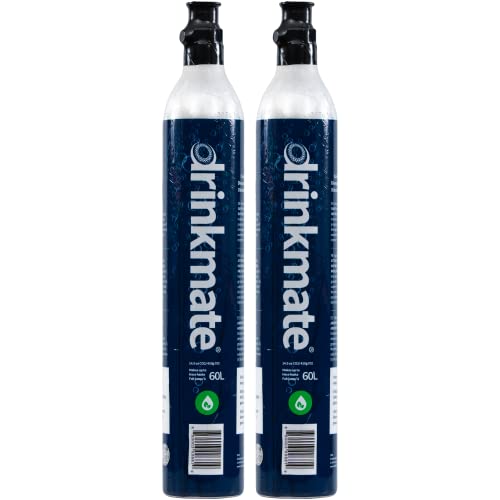 Drinkmate Threaded 60L CO2 Exchange Carbonator, Compatible w/SodaStream