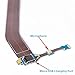 OmniRepairs USB Charging Dock Port Flex Cable with Microphone and Menu Key Ribbon Assembly Replacement for Samsung Galaxy Tab 3 Model (10.1 inch) P5200, P5210 with Repair Toolkit