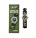 Kids Army Camouflage Watch - Quartz Movement - Camo Velcro Strap - Boxed