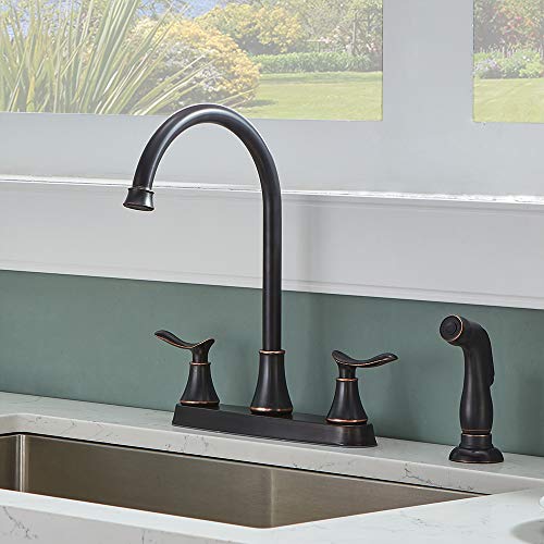 KINGO HOME Modern Commercial Leed Free 2 Lever Handles 360 Swivel