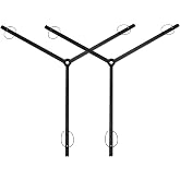 SMTOER Foldable Tripod Stabilizer Floor Guide, 2 Pack | hard-floor support, anti-slip tripod setup, surveying measurements